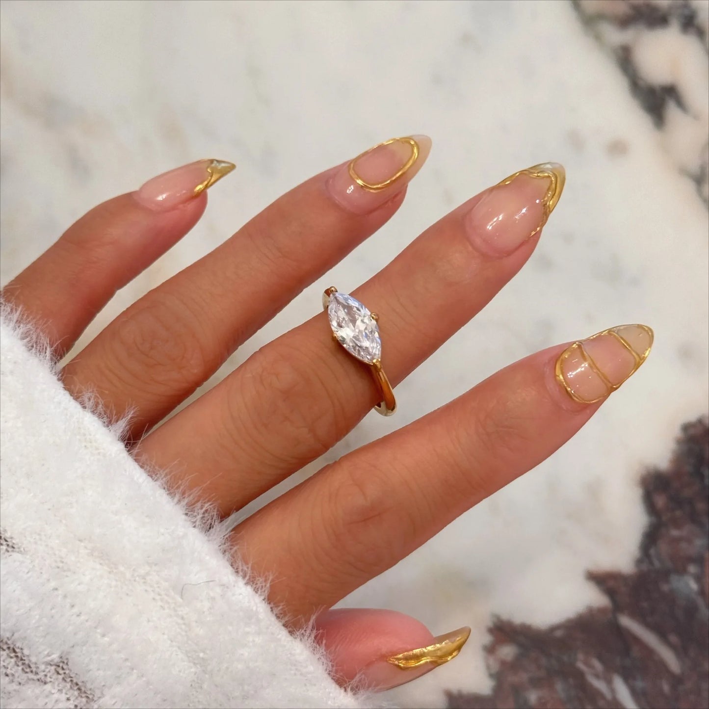 Marquise Shape Ring